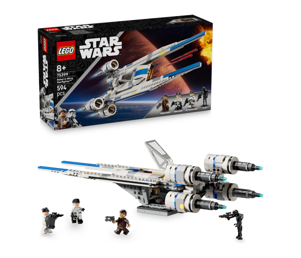LEGO Star Wars 75399 Myśliwiec U-Wing Rebelii - 1308213 - zdjęcie 2